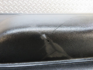 W123 Wagon front left door card black used OEM