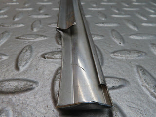 W116 rear right door chrome moulding trim used OEM
