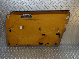 W124 Wagon front left door card grey used OEM