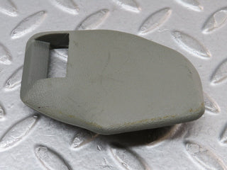 36305 Mercedes-Benz W126 420SE Seat Belt Runner Cover Trim Left Grey 1268680939