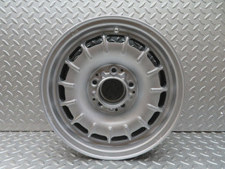 W123 alloy wheel mexican hat 6jx14h2 et30 used OEM
