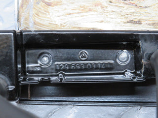 R129 SL roof flap cover trim left side used OEM