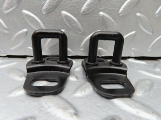 R129 SL bonnet lock catch pair used OEM