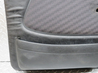 W123 front right door card black used OEM