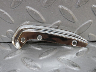 W109 interior door handle chrome trim pair left used OEM