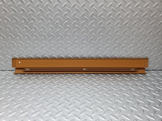 W124 front left door sill trim palomino used OEM
