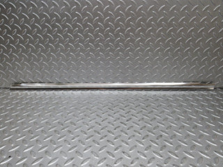 W116 front left door chrome trim used OEM