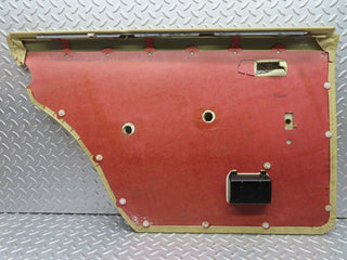 W123 rear right door card beige used OEM