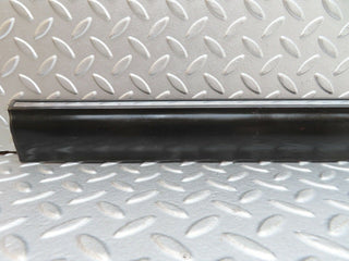 W123 front left door lower moulding trim used OEM