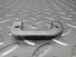 25549 Mercedes-Benz W123 200 Left Interior Chrome Door Latch Trim 1237230124