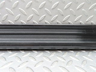 W123 front left door sill trim black used OEM
