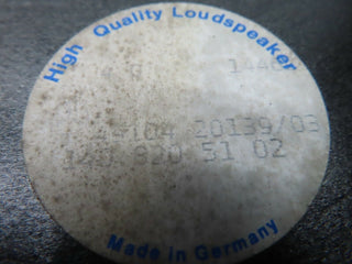 19464 Mercedes-Benz C140 CL420 Coupe Left Door Speakers 1408205102