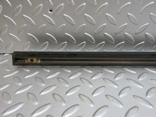 W123 trunk boot lid chrome moulding trim used OEM
