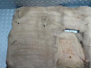 R129 SL front left floor carpet cream used OEM
