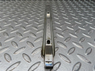 W111 rear right door front chrome window channel used OEM