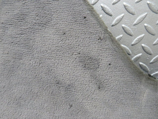 W126 centre console carpet left grey used OEM