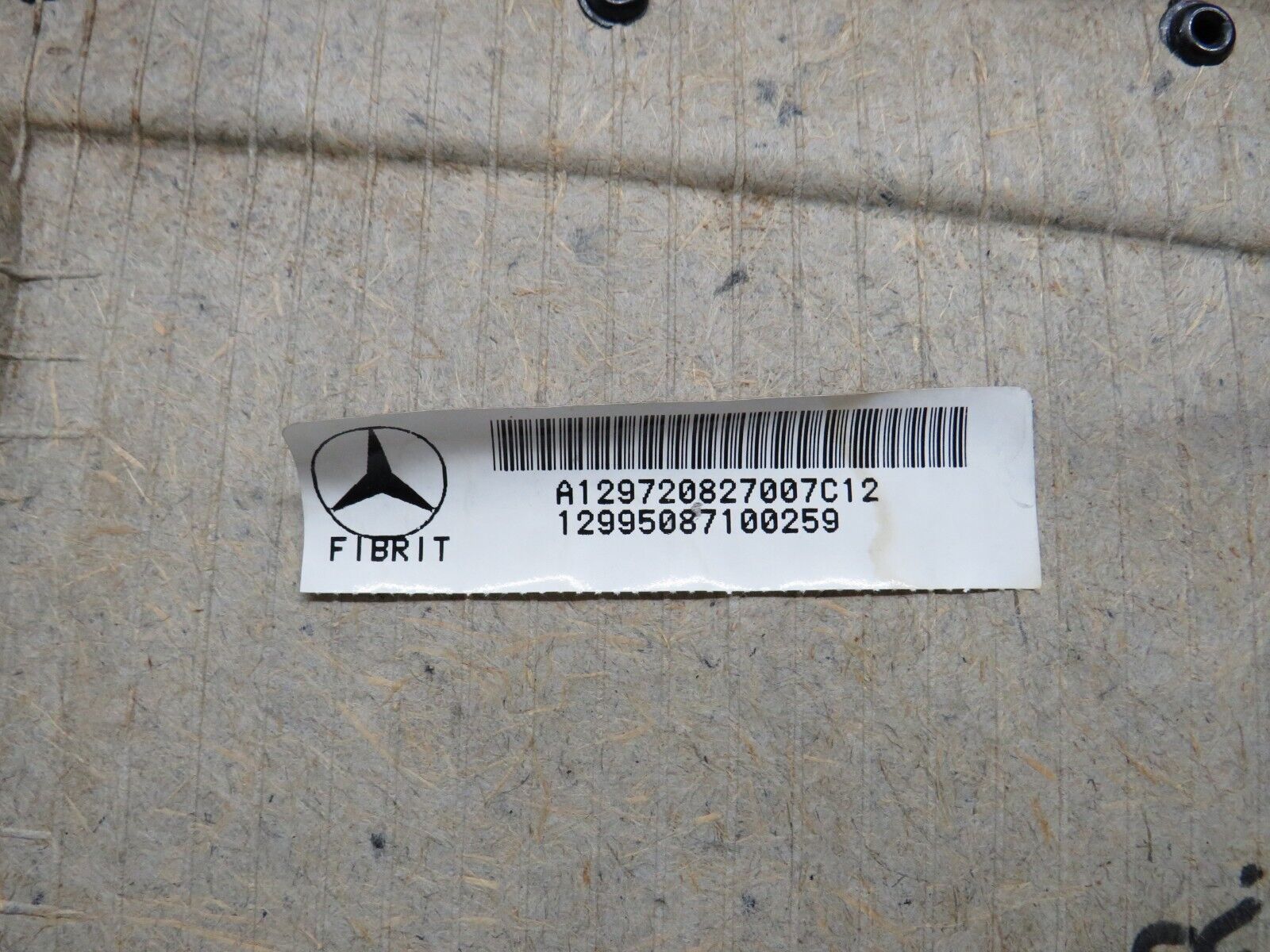 39513 Mercedes-Benz R129 320SL Coupe Door Card Grey Right Side
