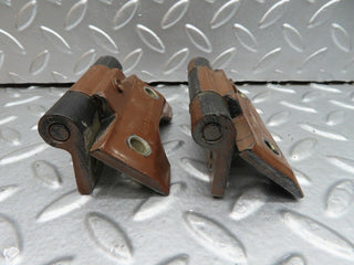 W123 door hinges pair used OEM
