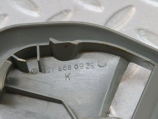 36305 Mercedes-Benz W126 420SE Seat Belt Runner Cover Trim Left Grey 1268680939