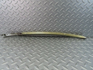 W116 front left window channel used OEM