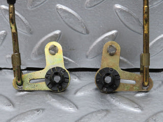 W201 Baby Benz rear door lock knob pair used OEM