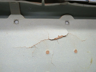 S123 Wagon rear left door card palomino used OEM
