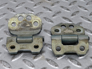 W124 Wagon left door hinge pair used OEM