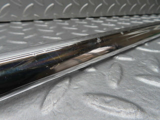 W123 rear right door chrome moulding trim used OEM