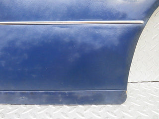 W109 rear right door card blue used OEM