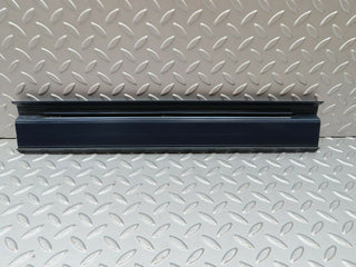 W123 rear left door sill trim blue used OEM