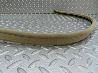 15517 Mercedes-Benz W123 230E Rear Right Cloth Covered Door Seal Cream