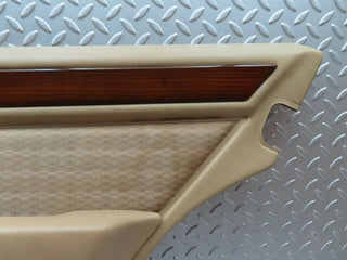 W124 rear right door card beige used OEM