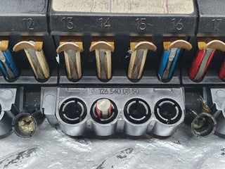 41210 Mercedes-Benz W126 300SE Fuse Box 1265407206 1265400850 1265454140