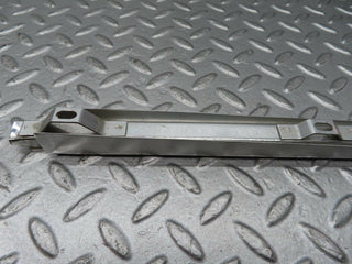 W111 rear left door front chrome window channel used OEM