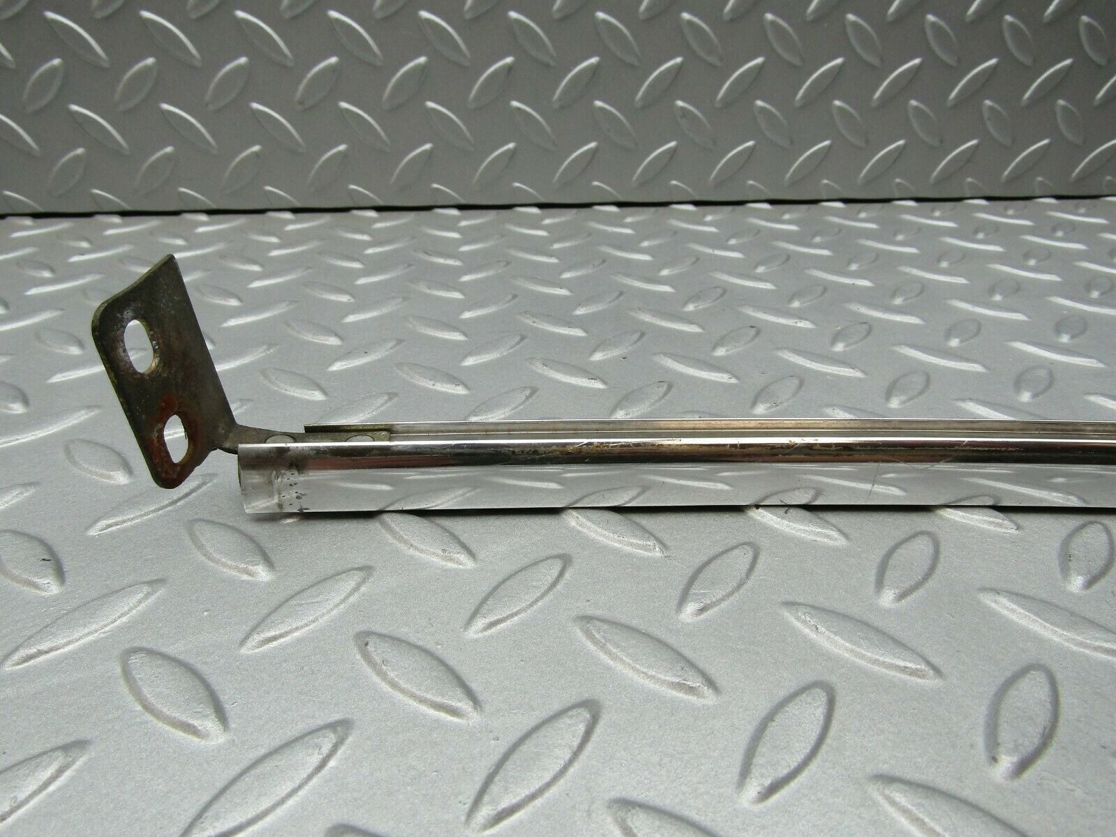 3323 Mercedes-Benz W115 220D Rear Left Chrome Window Chanel