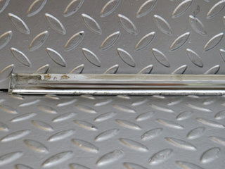 S123 Wagon rear left window chrome moulding trim used OEM