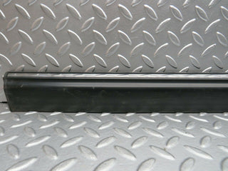 W123 Coupe left door lower moulding trim used OEM