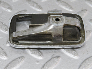 W108 chrome frame for door opener left used OEM