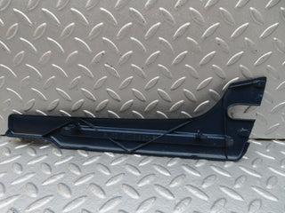 W123 front seat cover trim left side blue used OEM