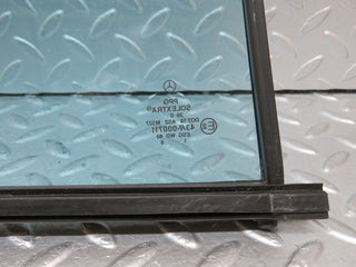 35061 Mercedes-Benz W210 320E Rear Left Quarter Window Glass 2107340124