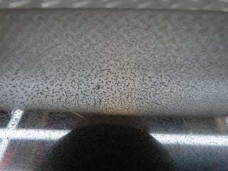 W108 front left upper bumper corner used OEM