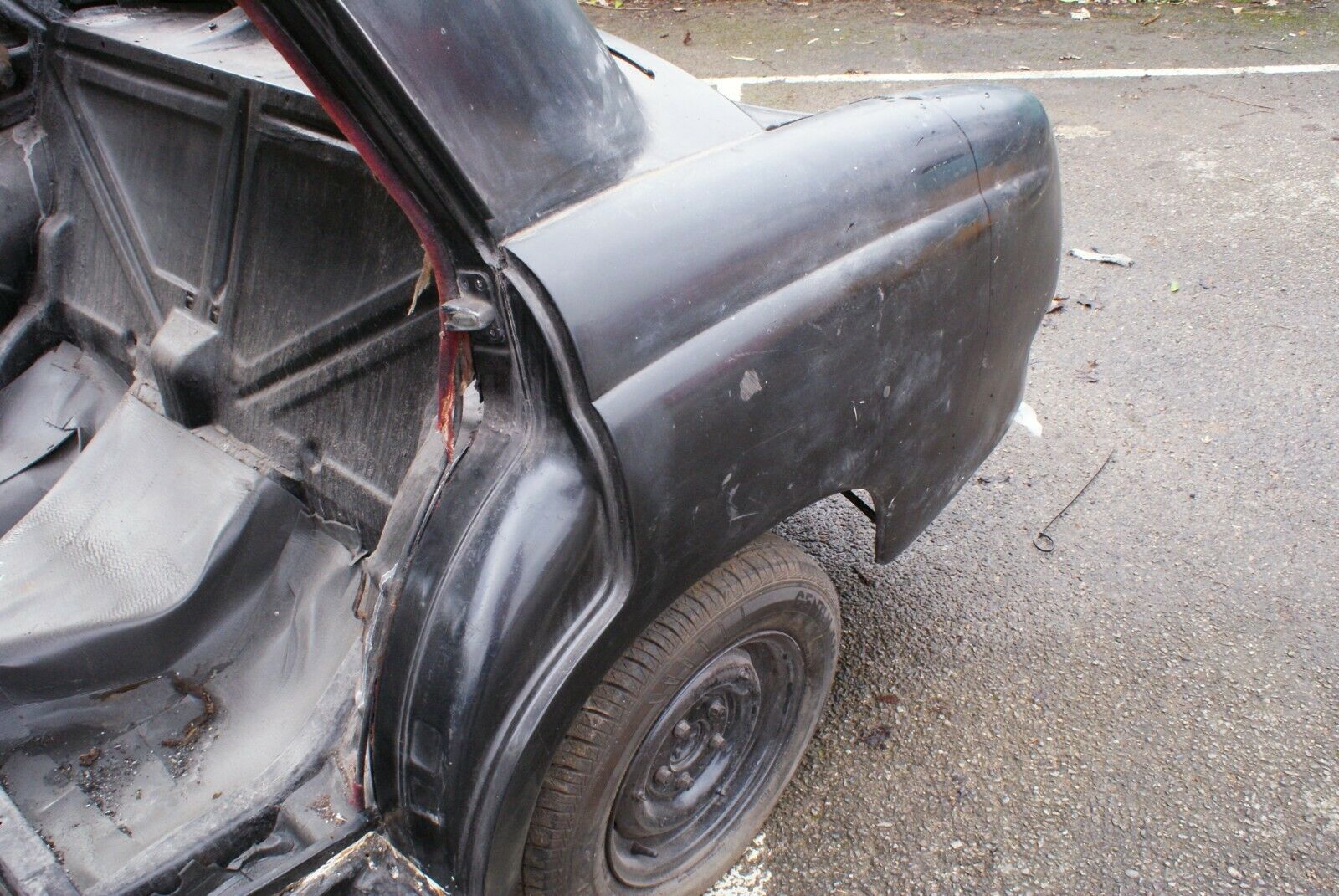 2470 Mercedes-Benz W105 219 PONTON Restored LHD Rolling Shell 1956