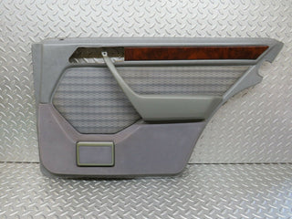 W124 Wagon rear right door card grey used OEM