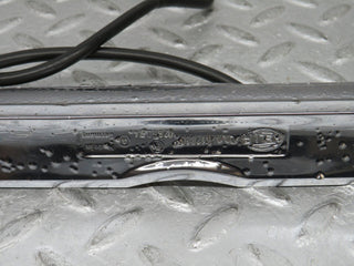 W109 number plate light trunk chrome used OEM