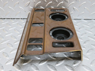 29365 Mercedes-Benz W124 230E Heater Control Panel Wood Trim 1246830275