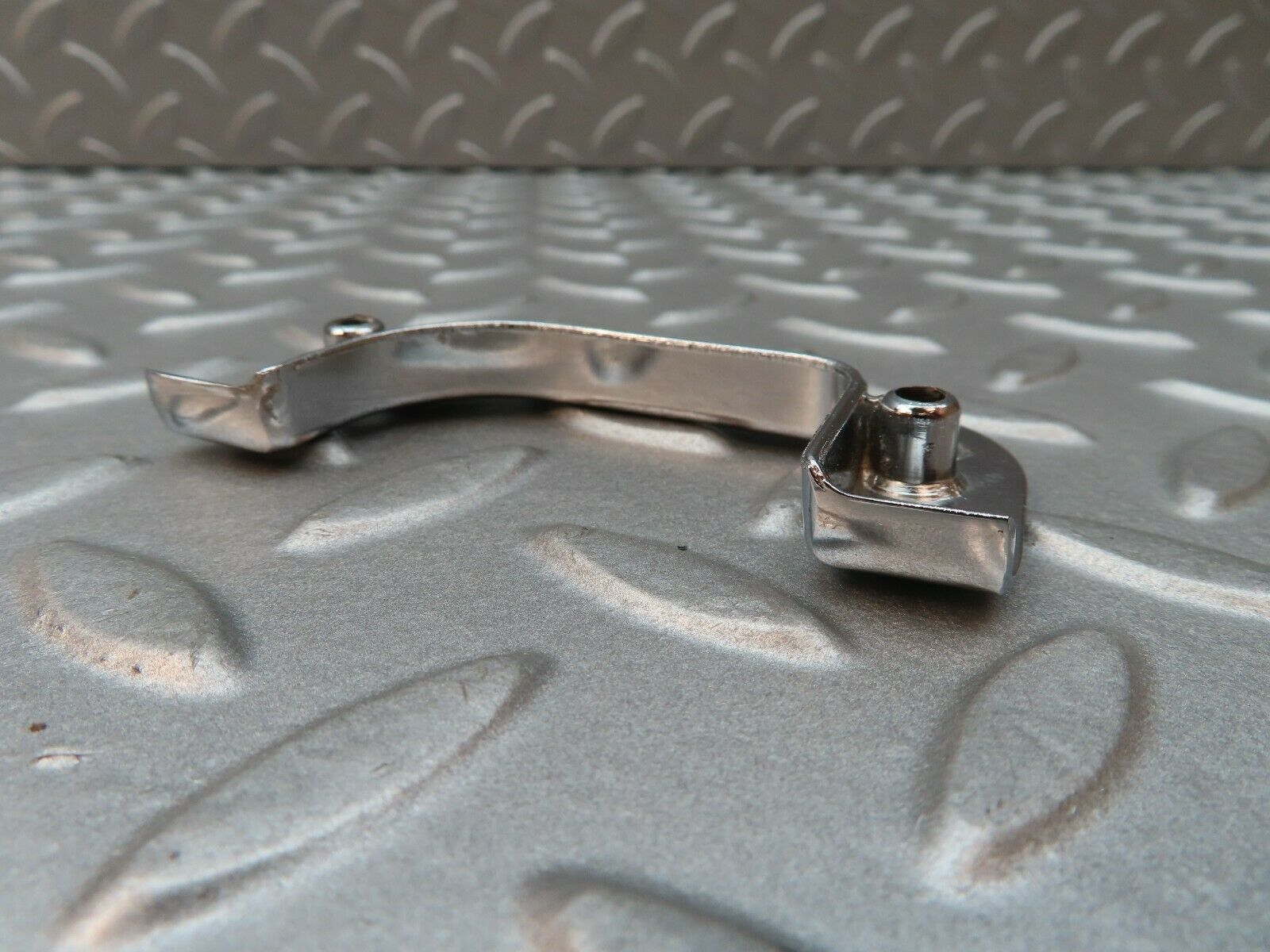 3825 Mercedes-Benz S123 200T Wagon Right Chrome Door Latch Trim 1237230224