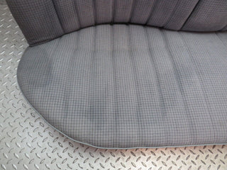33561 Mercedes-Benz W201 190E 2.0L Rear Seat Grey 2019200450 2019200330