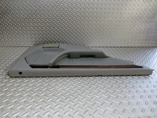 W124 rear left door card grey used OEM