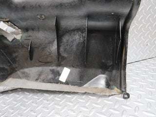 W124 Wagon trunk panel cover left grey used OEM