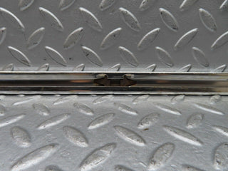 W121 Ponton rear door lower chrome moulding trim used OEM